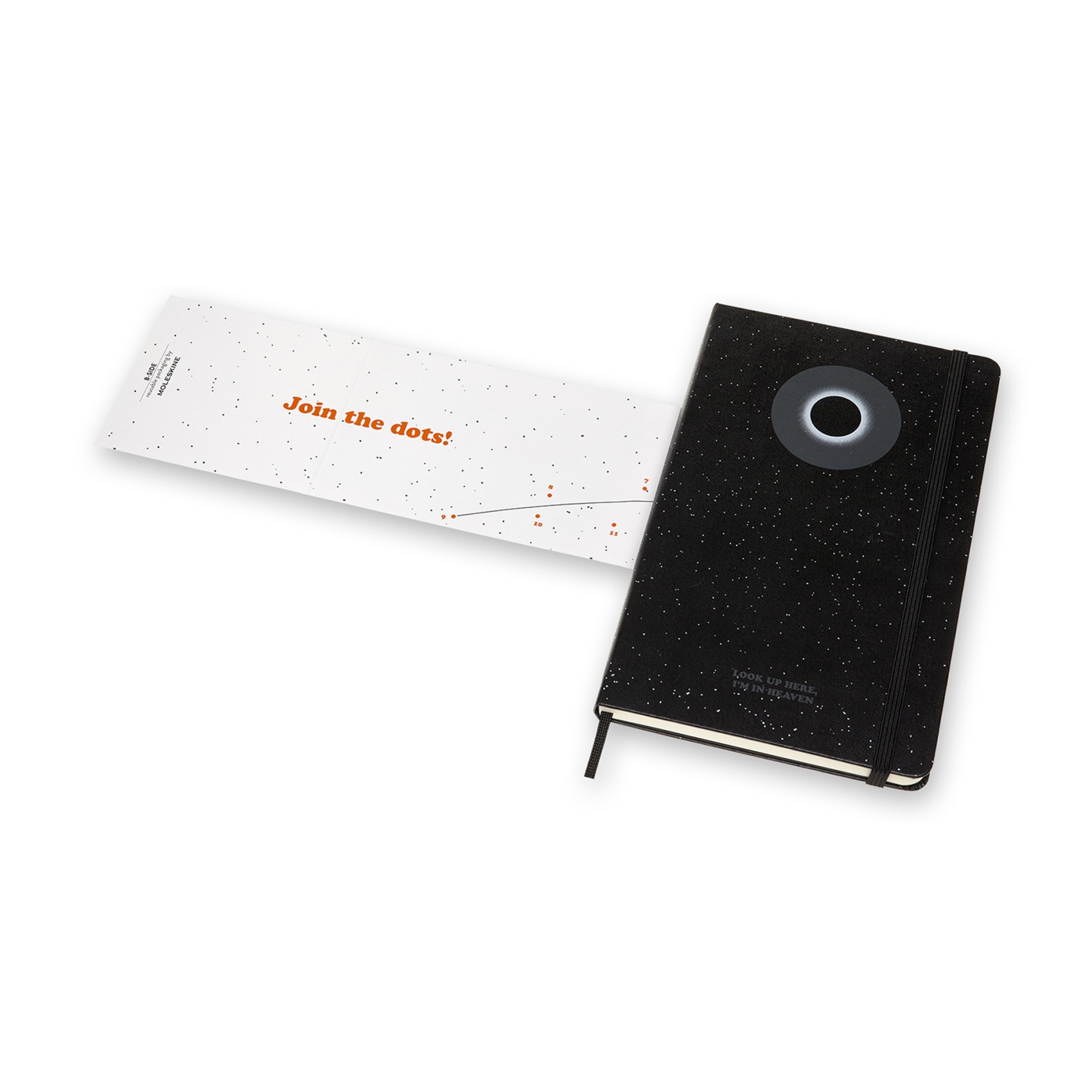 LEDBQP060B 8053853603814 limited edition notebook david bowie large ruled black 9