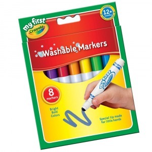Crayola My First Washable Markers - 8 pack