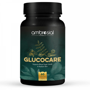 Ambrosial Glucocare Support Blood Sugar Levels - 60 Tablets