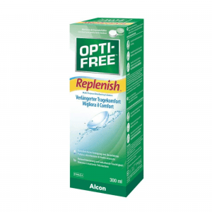 Opti-Free Replenish Multi-Purpose Disinfecting Solution with Lens Case, 10-Ounces