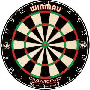 WINMAU Diamond Plus Professional Bristle Dartboard