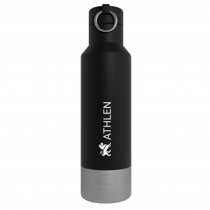 Athlen Vacuum Insulated Bottle - Premium Black