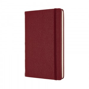 Moleskin Leather Notebook - Red