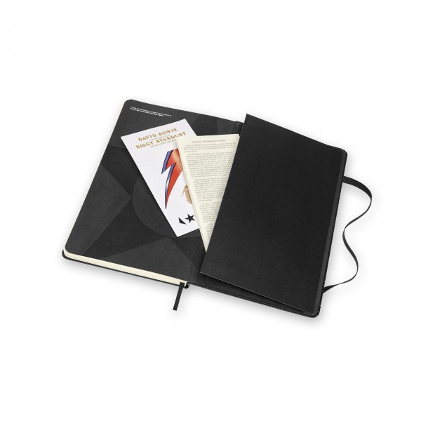 LEDBQP060B 8053853603814 limited edition notebook david bowie large ruled black 11