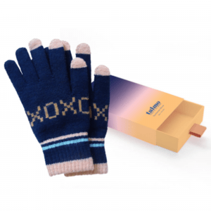 Touchscreen Gloves - xoxo- blue