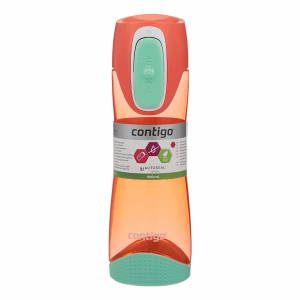 Contigo Swish Autoseal Water Bottle- 500 ml (Pink/Peach)